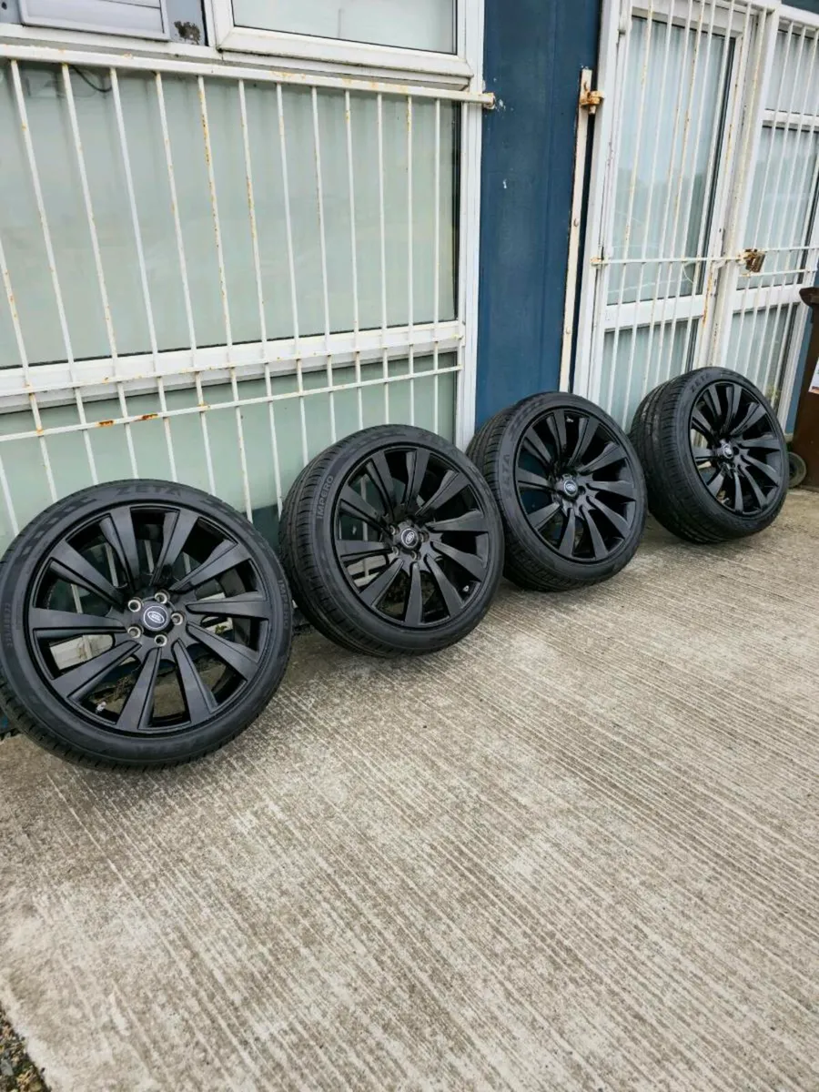 Set of 22" 5x120 RangeRover, Discovery Alloys - Image 2