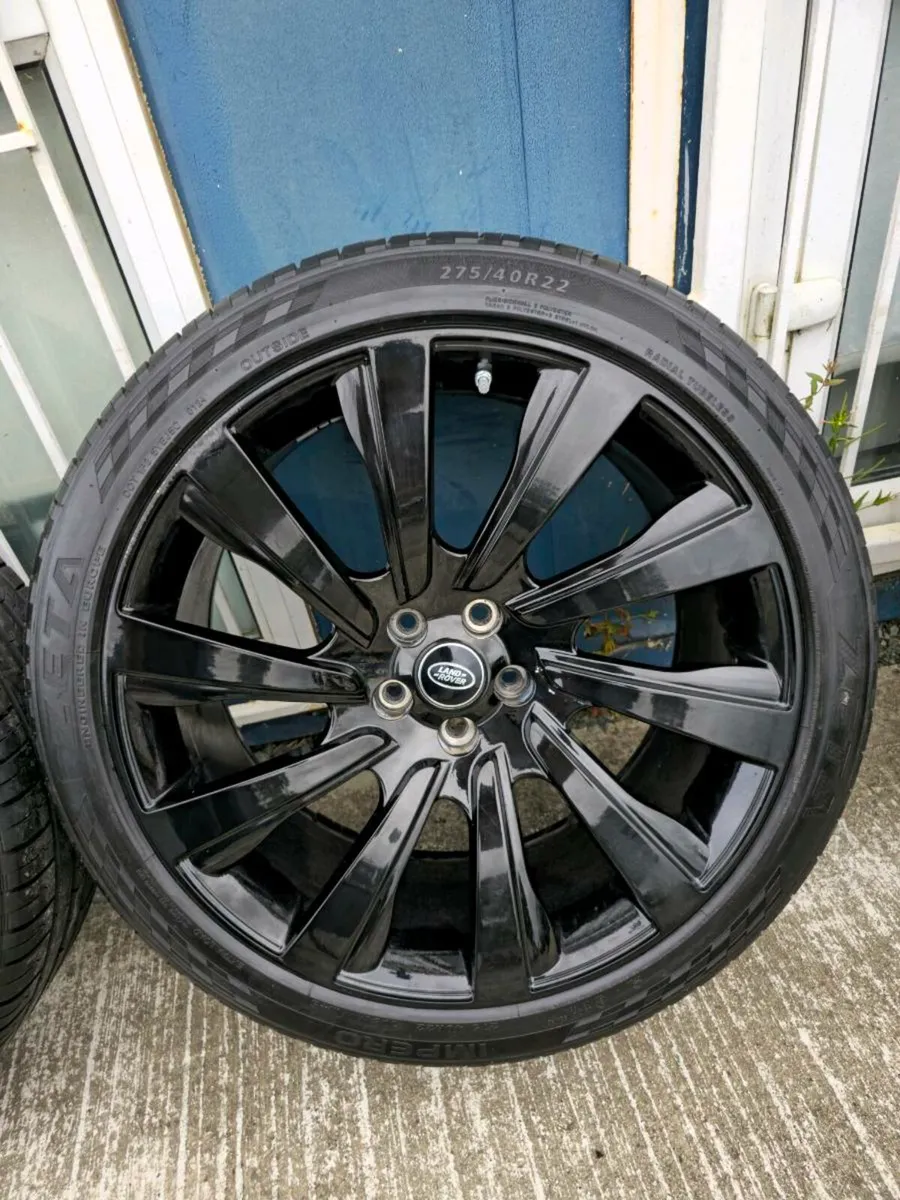 Set of 22" 5x120 RangeRover, Discovery Alloys - Image 3