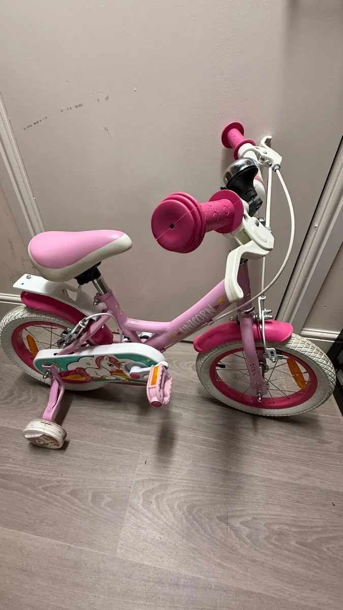 Kids Unicorn Bike 14” - Image 1