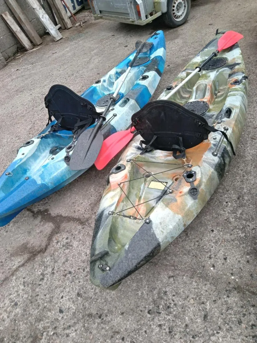 2 x 10ft Kayaks - Image 2