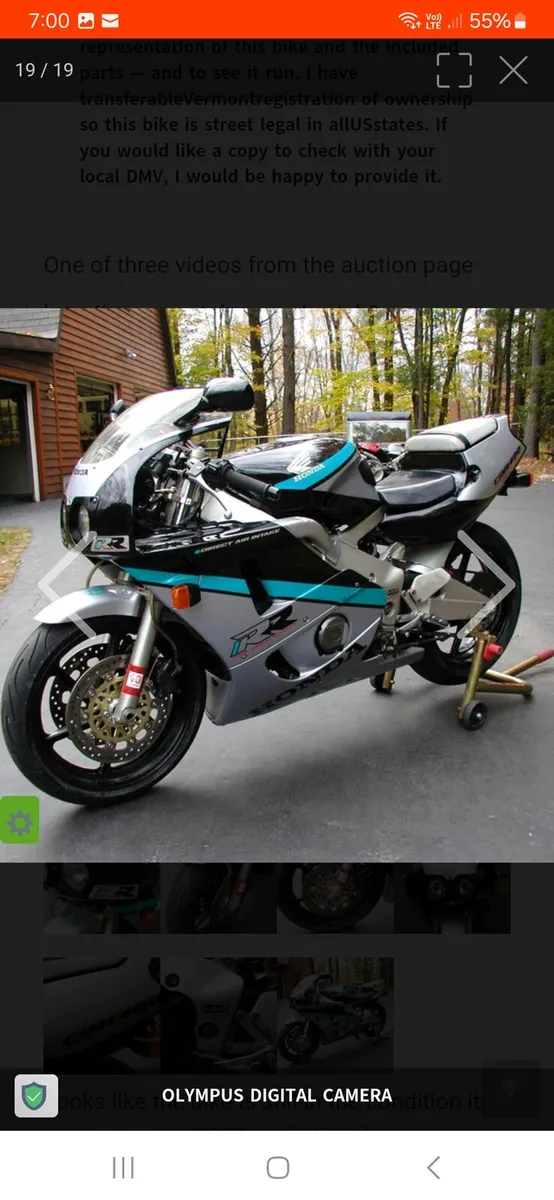 Honda Cbr - Image 2