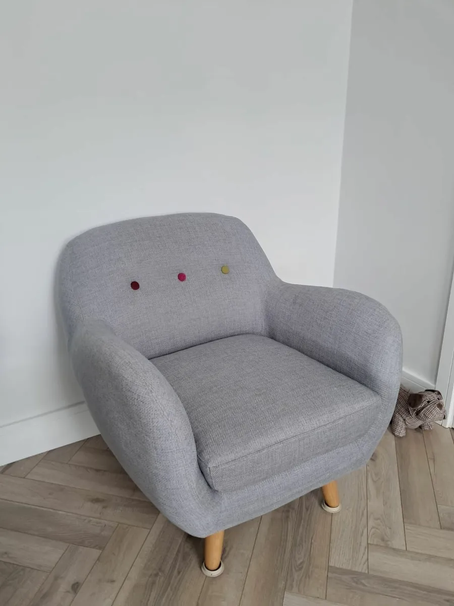 Couch and armchair for sale - Image 2