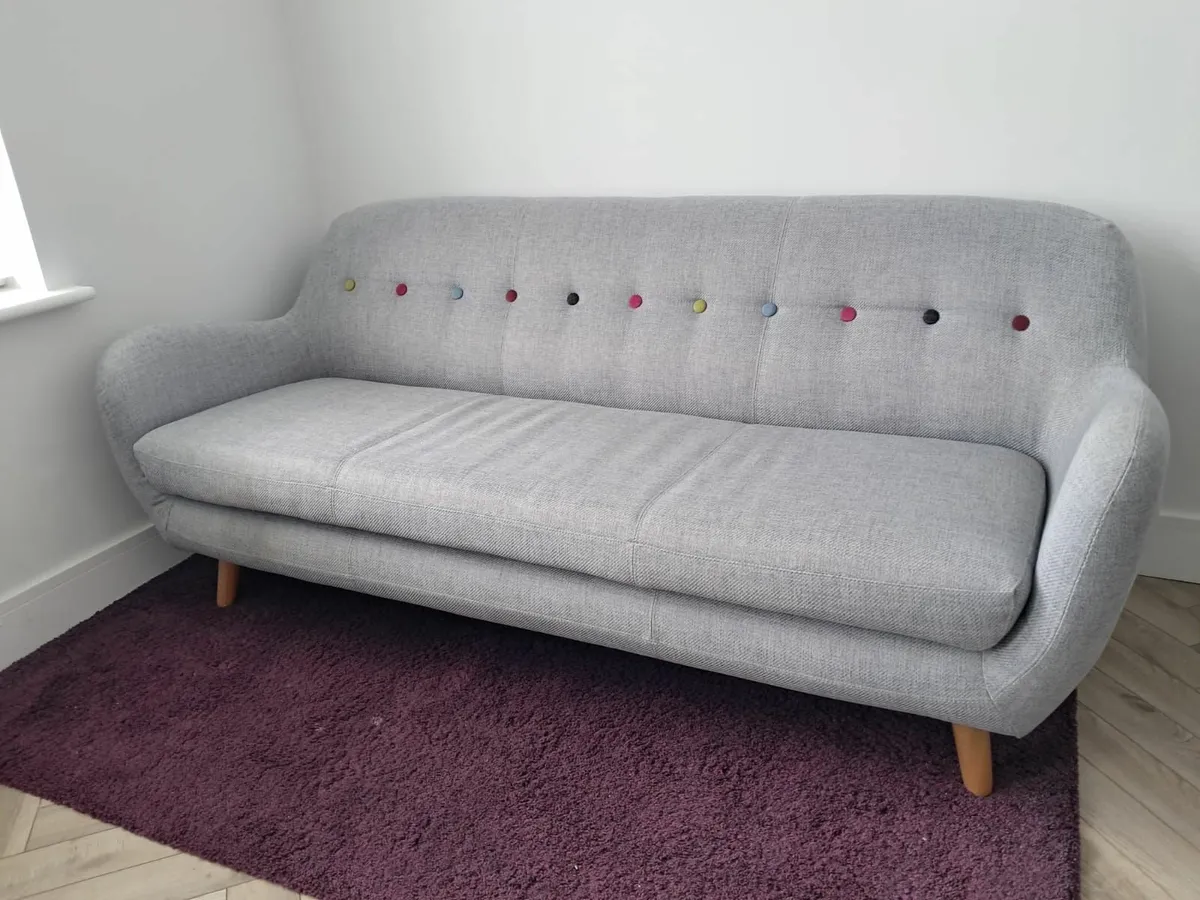 Couch and armchair for sale - Image 1