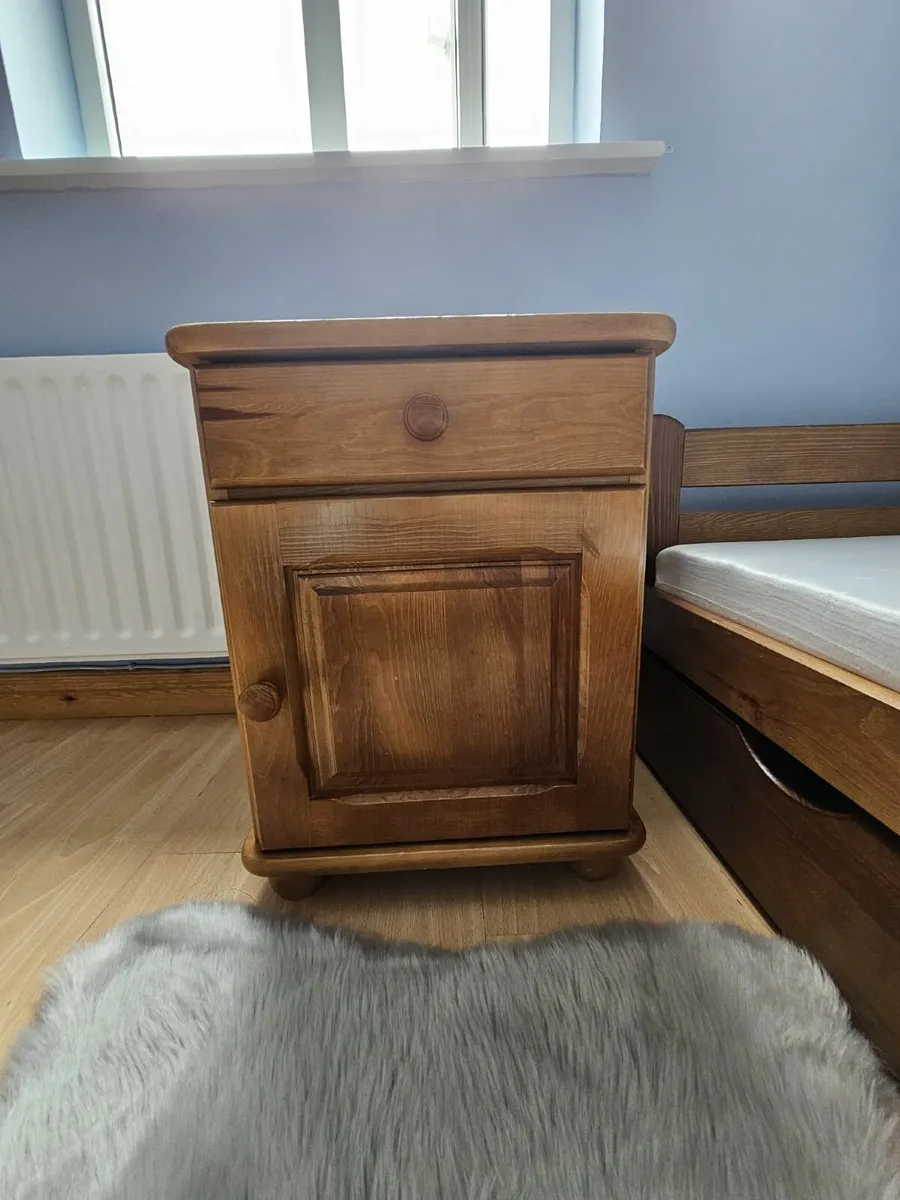Timber Frame Single Kids Bed -Like New-Quick Sale - Image 4