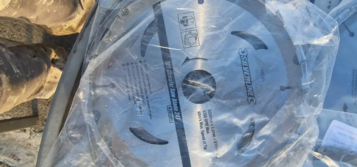 6 circular saw blades - Image 1