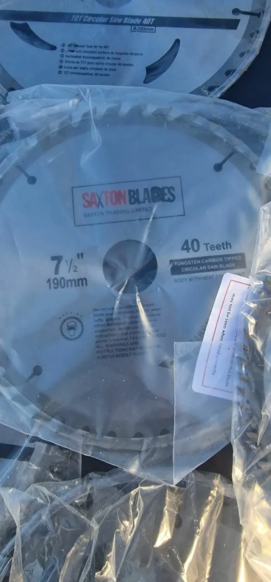 6 circular saw blades - Image 2