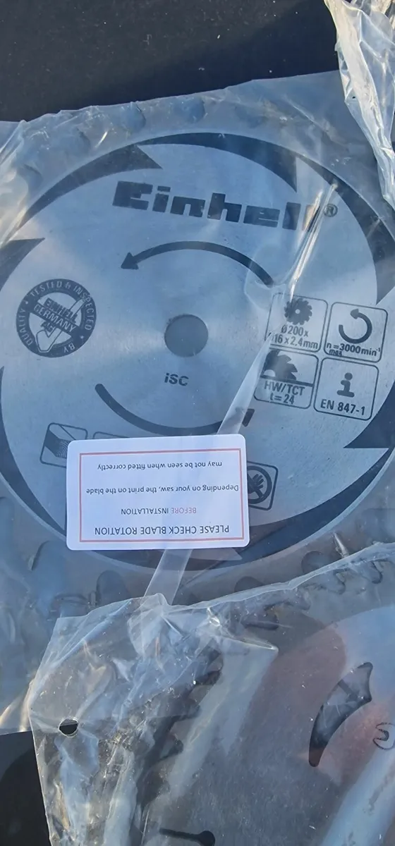 6 circular saw blades - Image 4