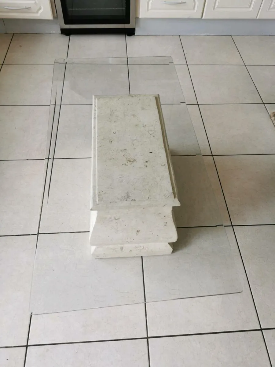 Console Table. With Quarter plate Glass. - Image 3