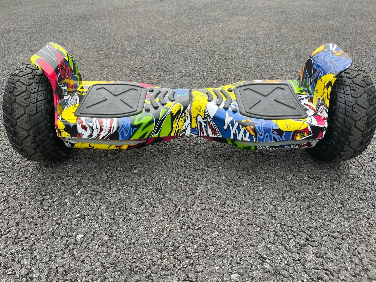 Hummer Hoverboard Segway Graffiti - Image 1