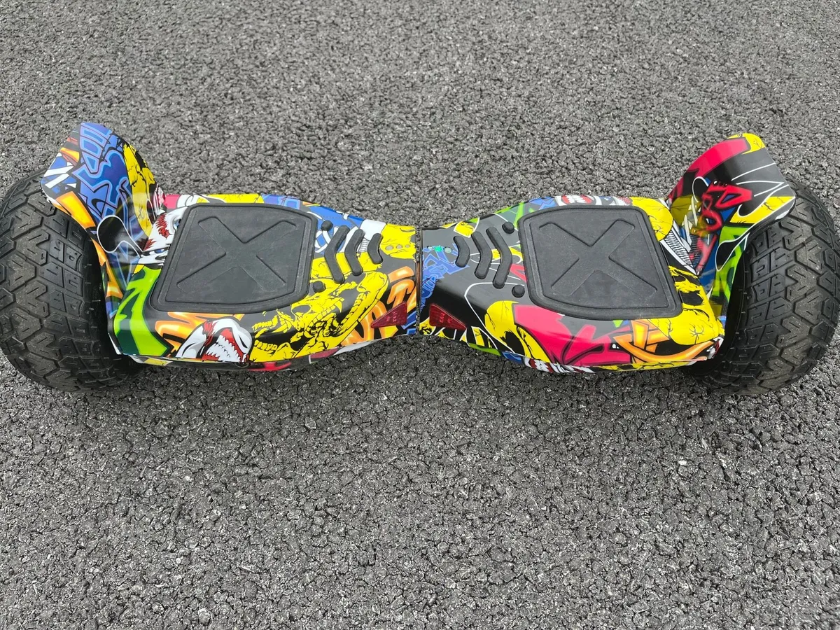 Hummer Hoverboard Segway Graffiti - Image 2