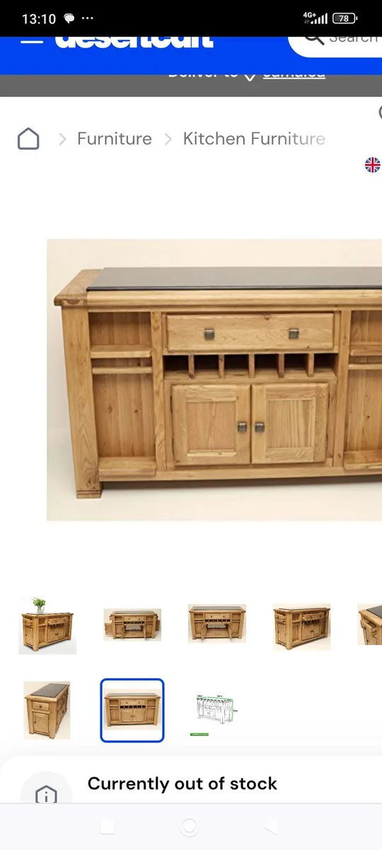 Solid kitchen island granite top delivery arranged - Image 4