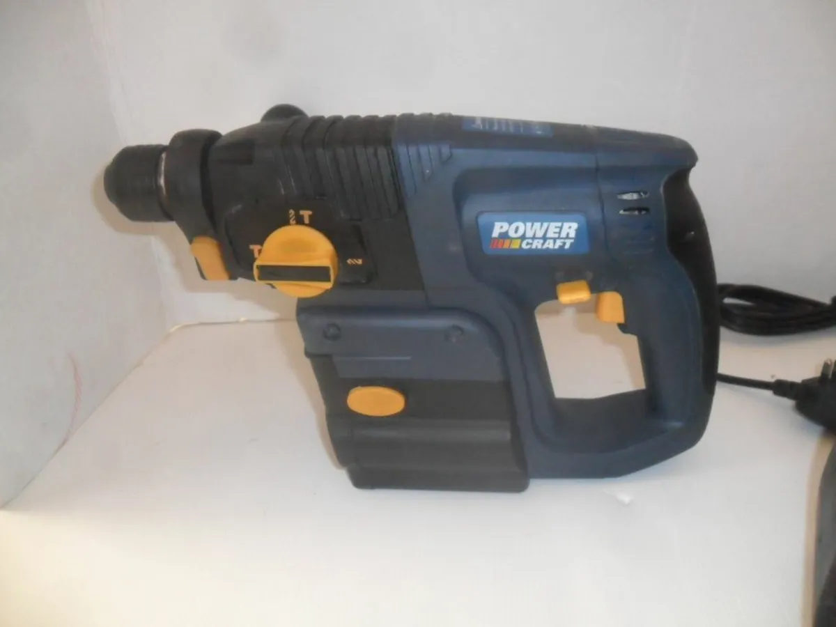 Power craft 24v SDS plus hammer drill - Image 2
