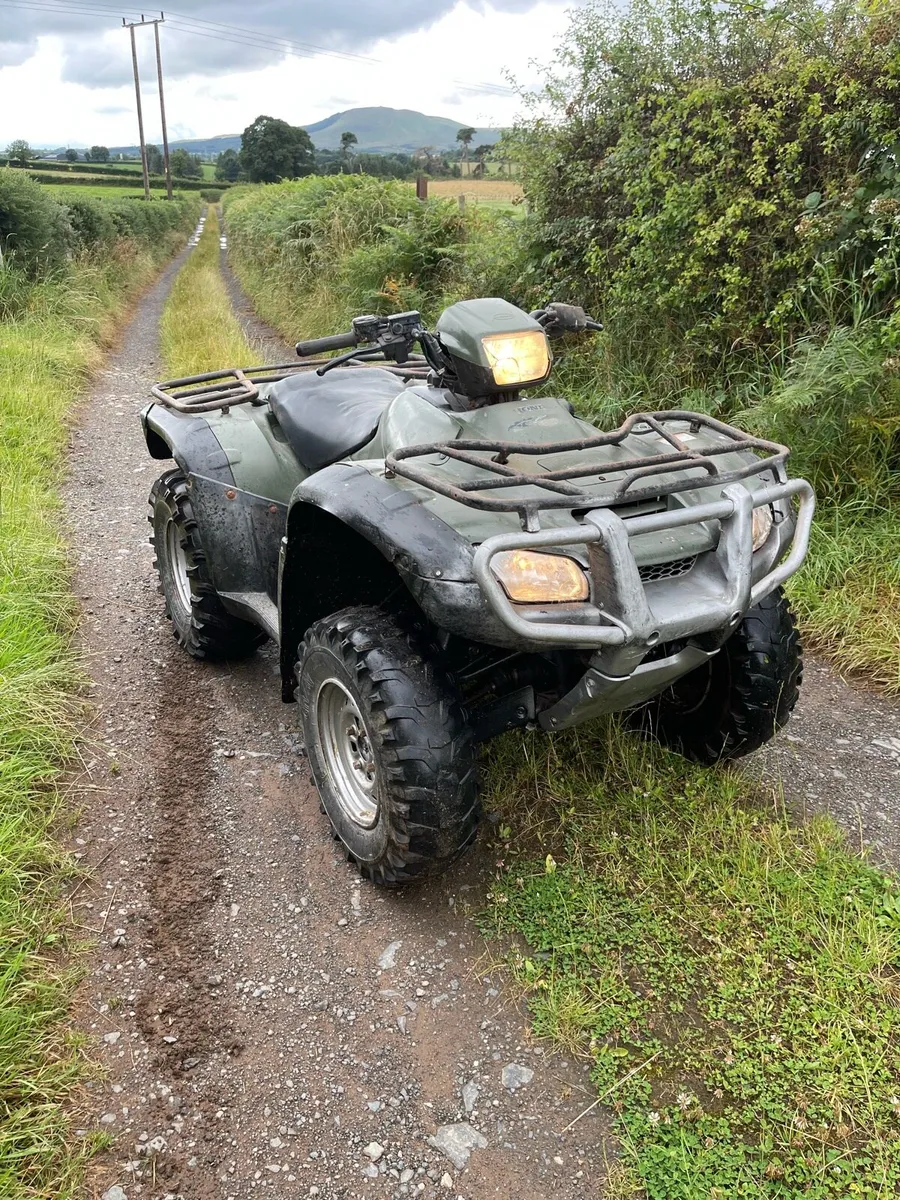 honda 500 farm quad - Image 1
