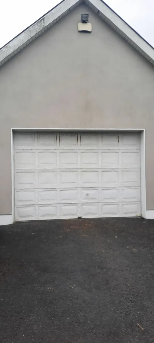 Electric Overhead Insulated Garage Door