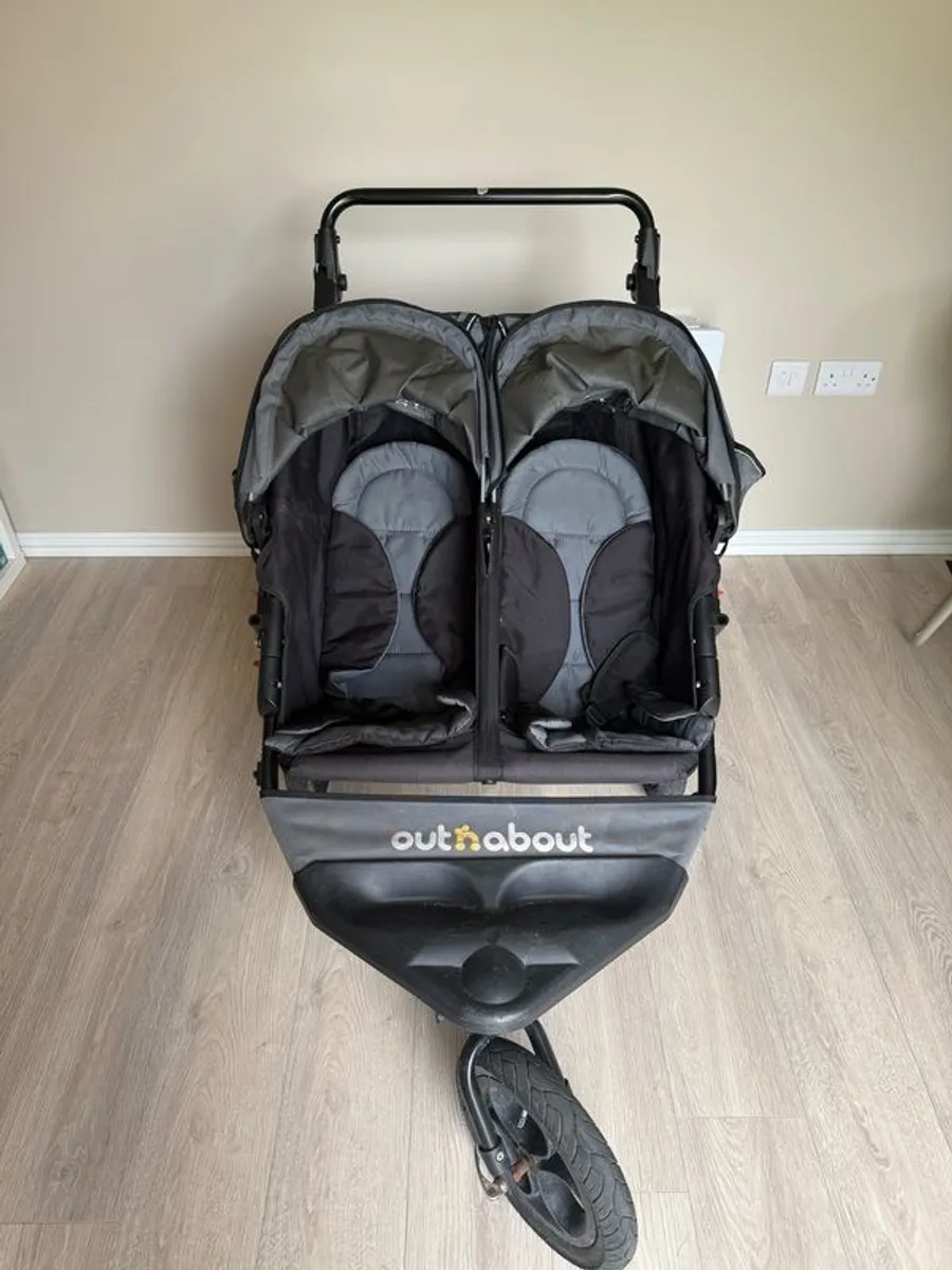 Out and About double buggy - Image 1
