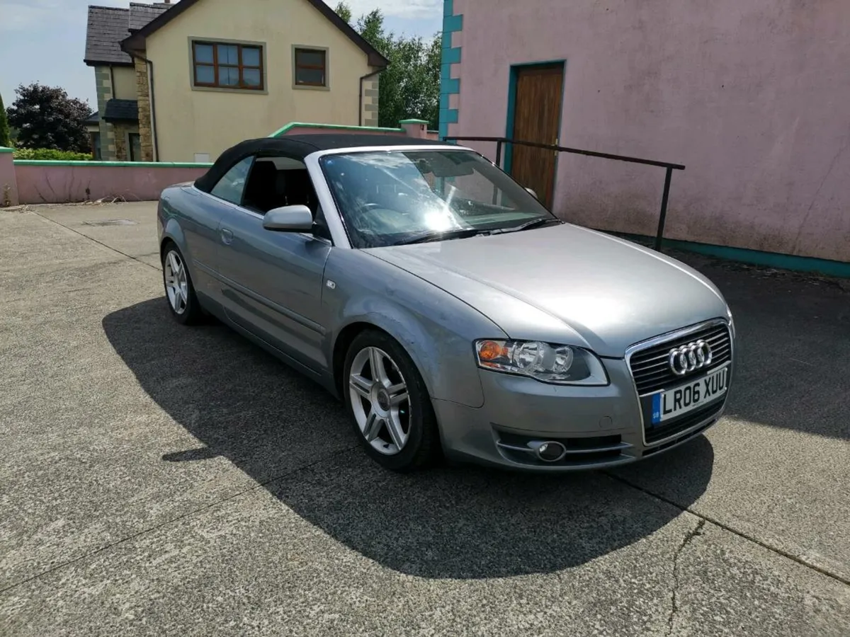 Audi a4 2.0 turbo convertible - Image 1