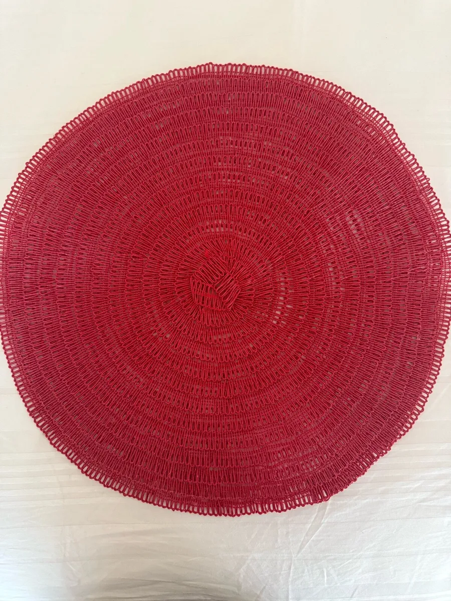 Set of 4 circular placemats - Image 2