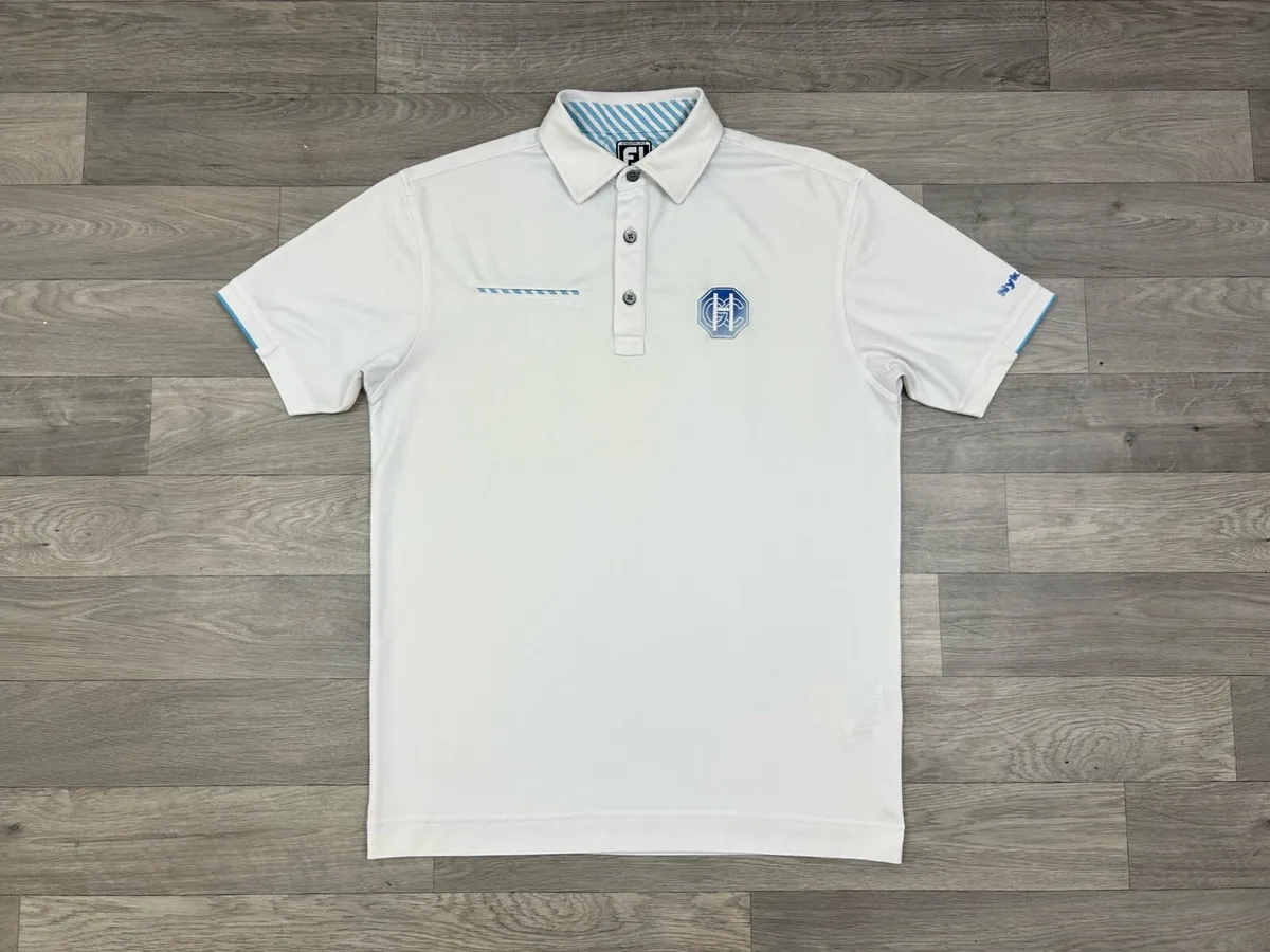 FootJoy FJ Golf polo Shirt Mens Medium - Image 1