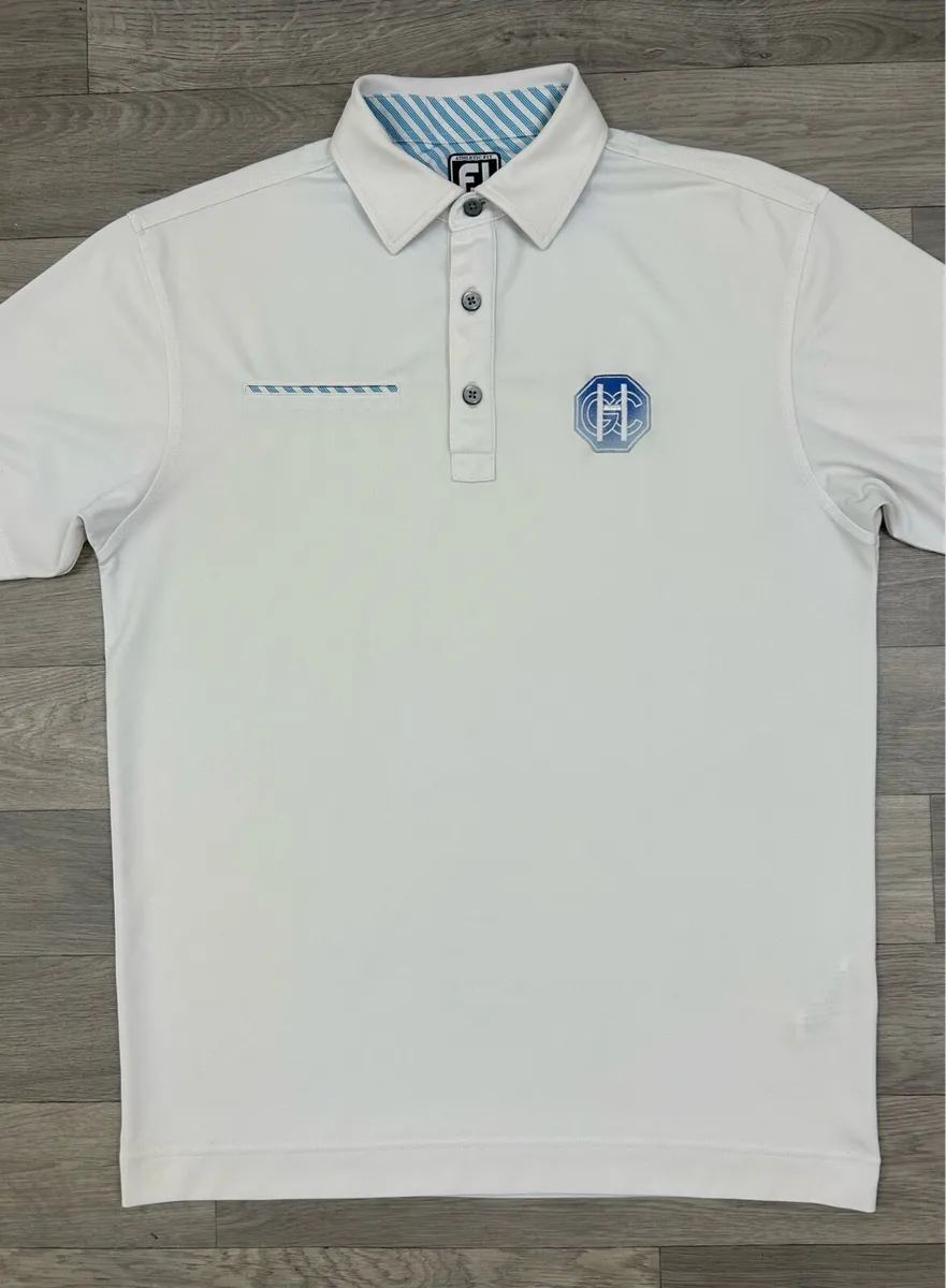 FootJoy FJ Golf polo Shirt Mens Medium - Image 2