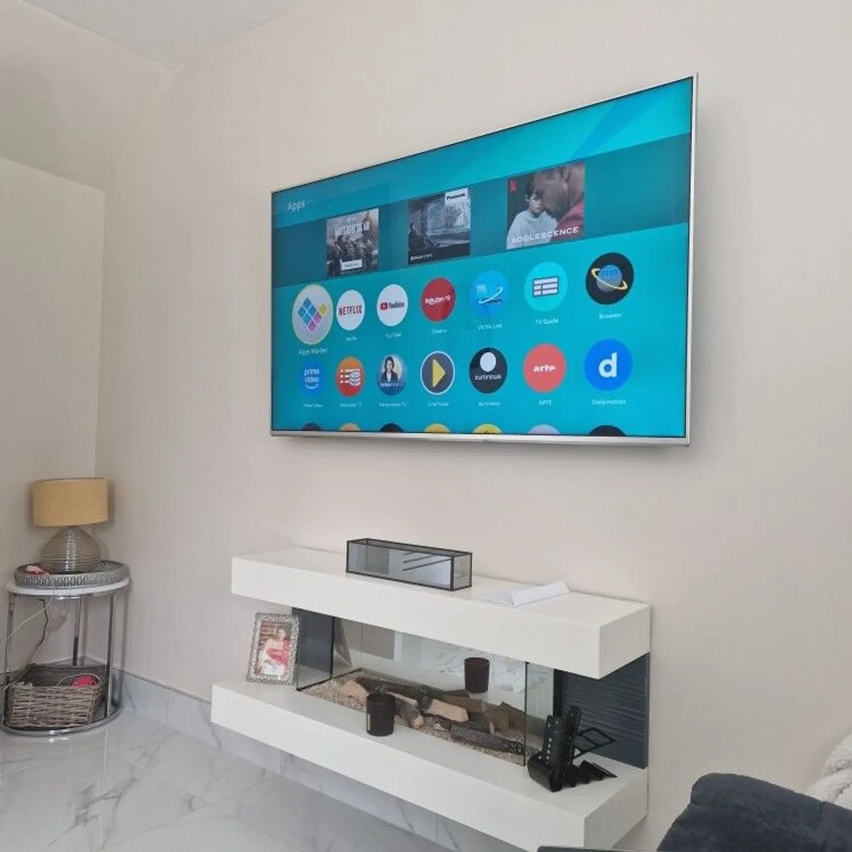 Panasonic chrome rim 59inch TV - Image 1