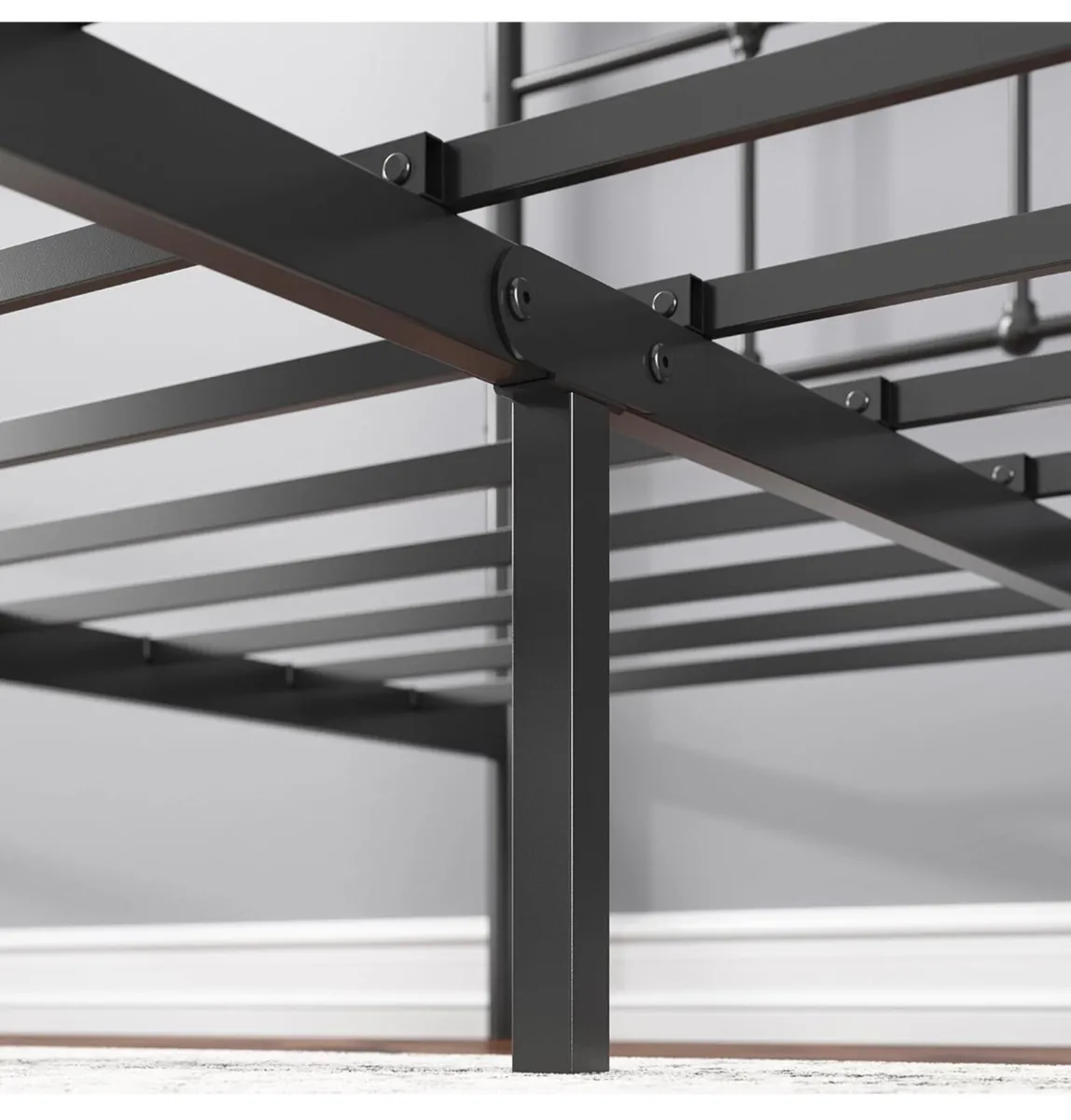 King Size Bed Frame  Bed 150x200 cm  30 cm - Image 4