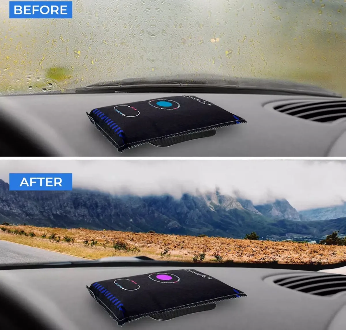 2 x Home / Car Dehumidifier Bags Reusable - Image 3
