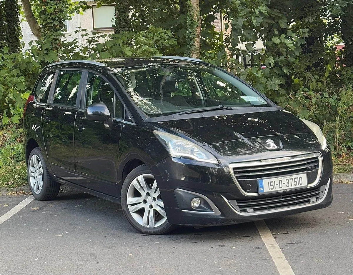 Peugeot 5008 7 Seater Auto New Nct 06/27 2015 - Image 2