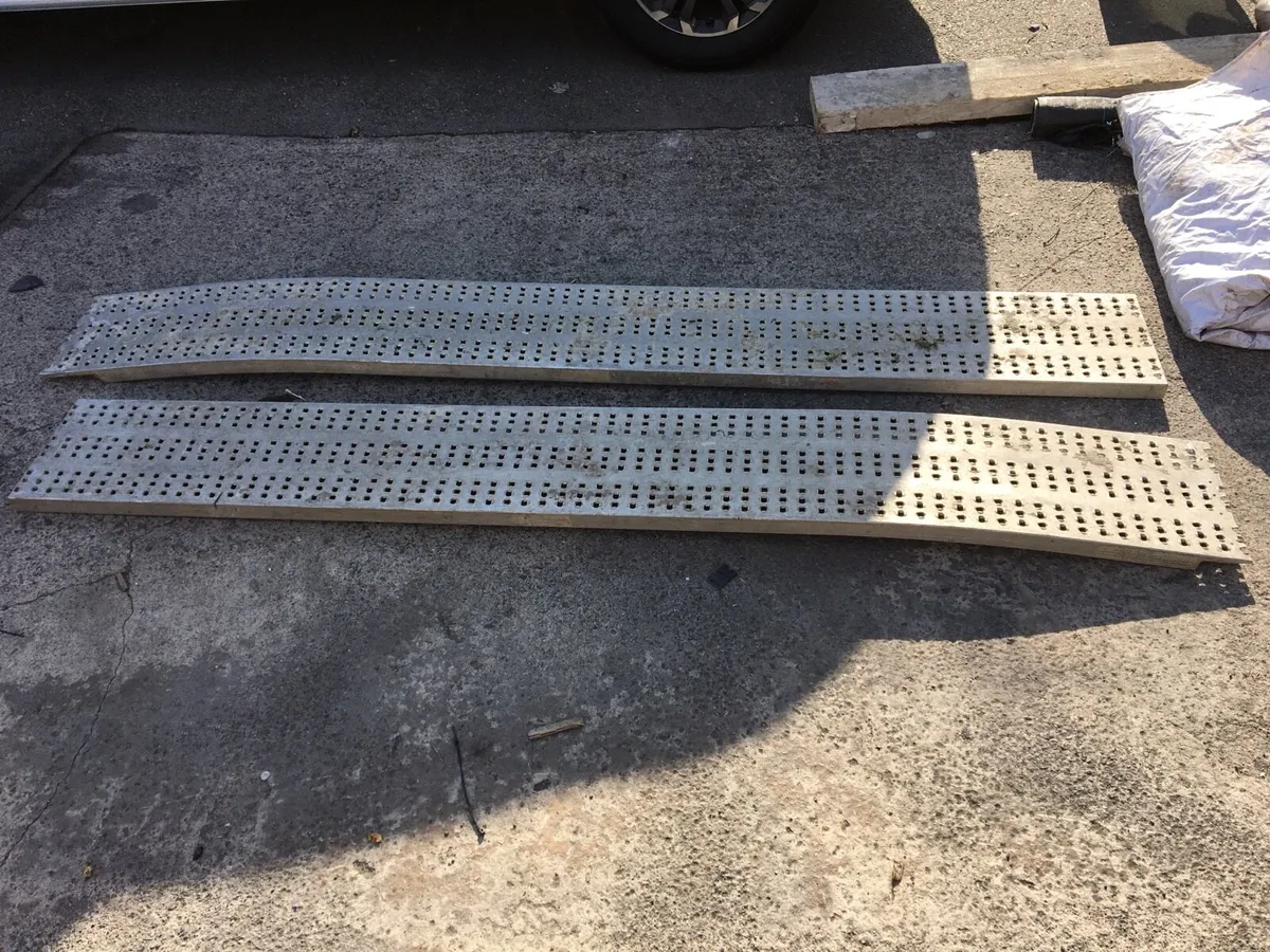 Steel ramps 3 tonne