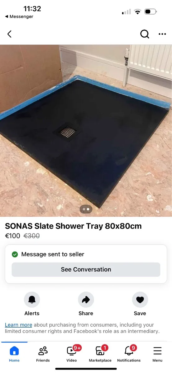 Shower tray - Image 1
