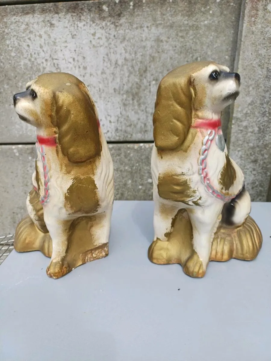 Antique Cockerspaniel Figures - Image 3