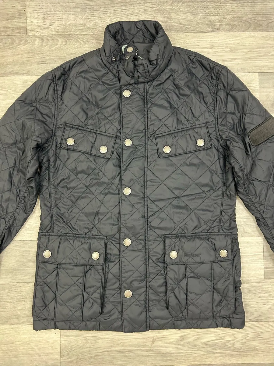 Barbour International Ariel Quilt Jacket Mens S - Image 2