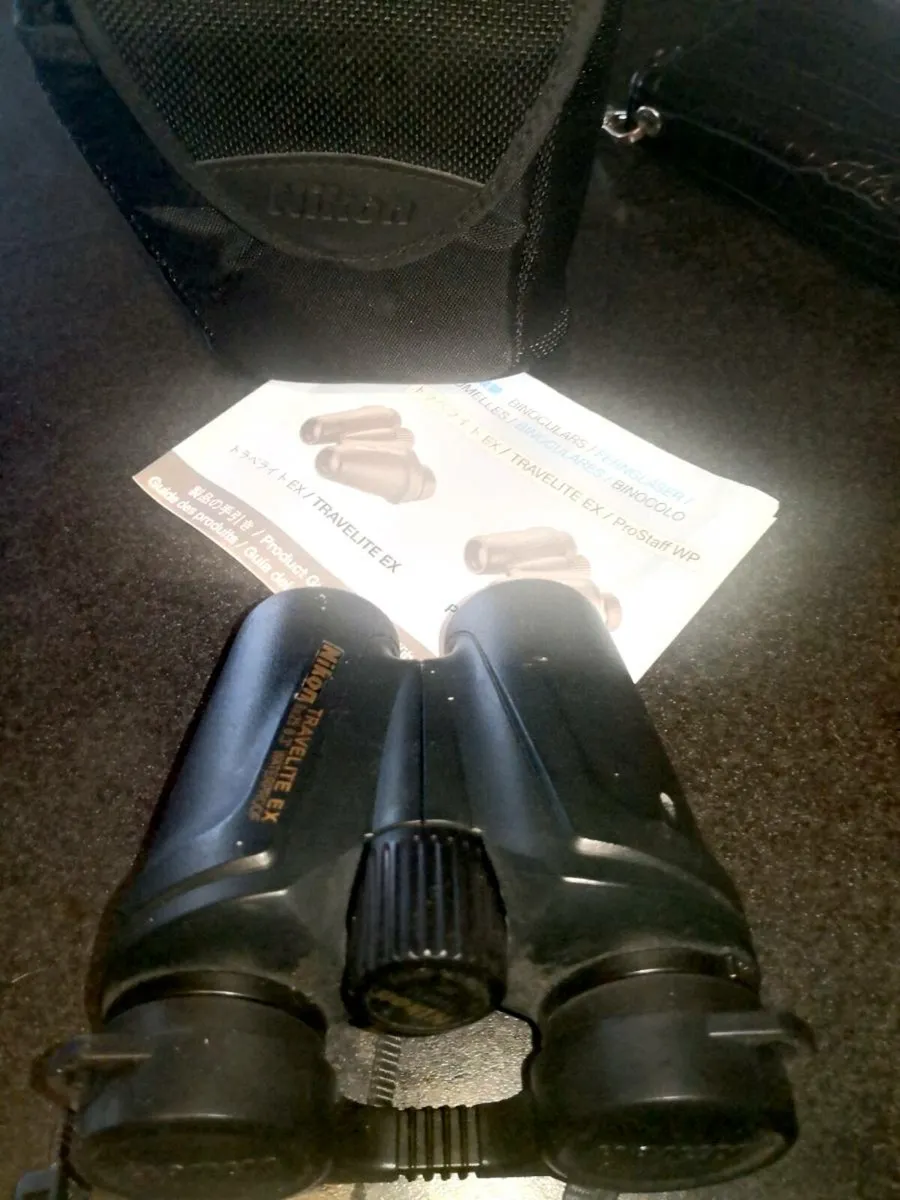 NIKON Travelite ex 8x25 binoculars waterproof - Image 1