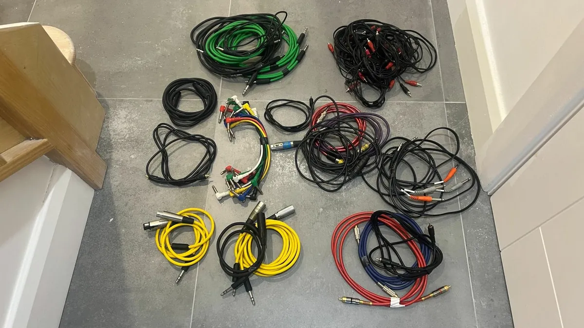 Audio Cable Lot