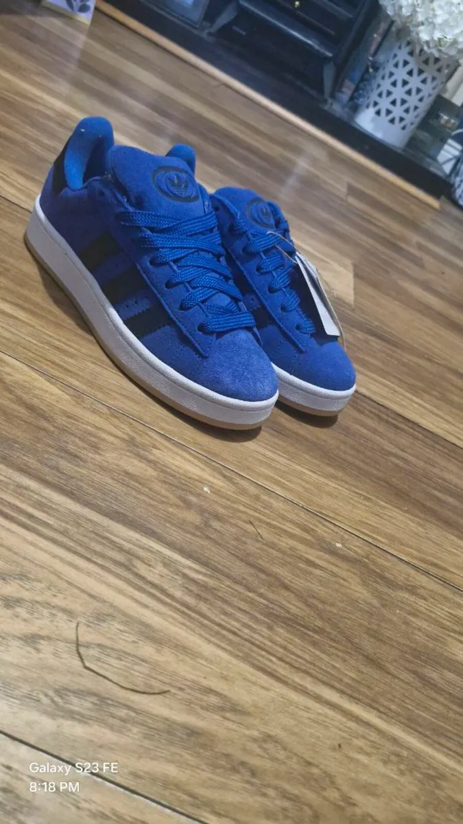 Adidas / JH6333 Adidas Campus 00s Blue GS - Image 1
