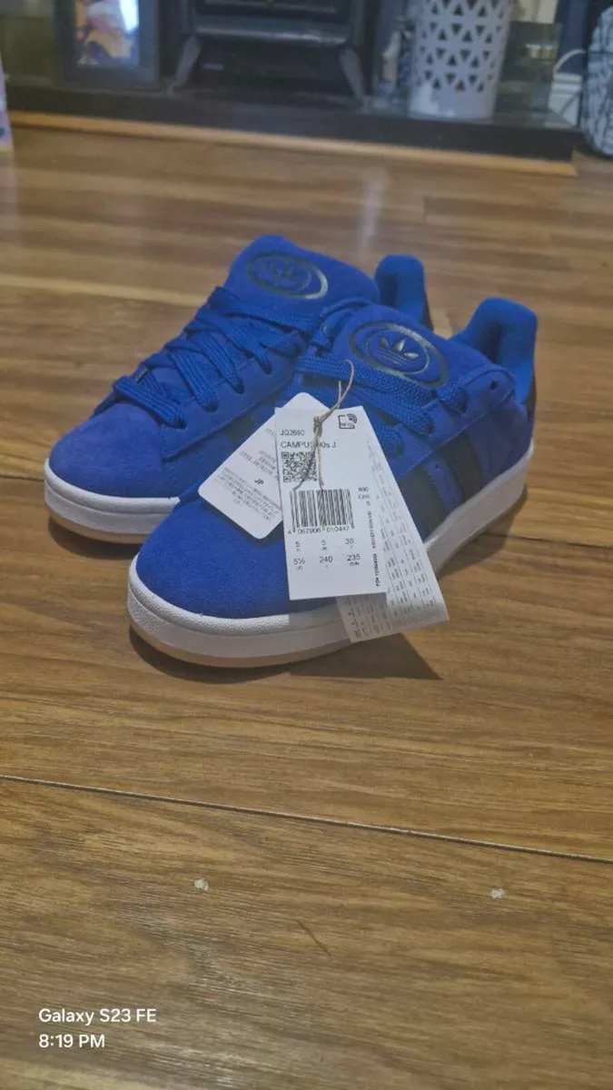 Adidas / JH6333 Adidas Campus 00s Blue GS - Image 4