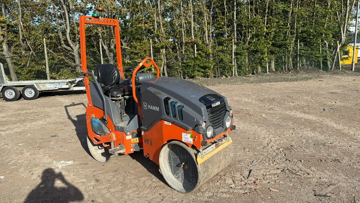 2021 Hamm HD8 (800 wide) 322 hrs - Image 1
