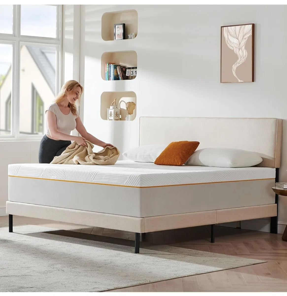 King mattresses, King Memory Foam Mattress, High-D - Image 2