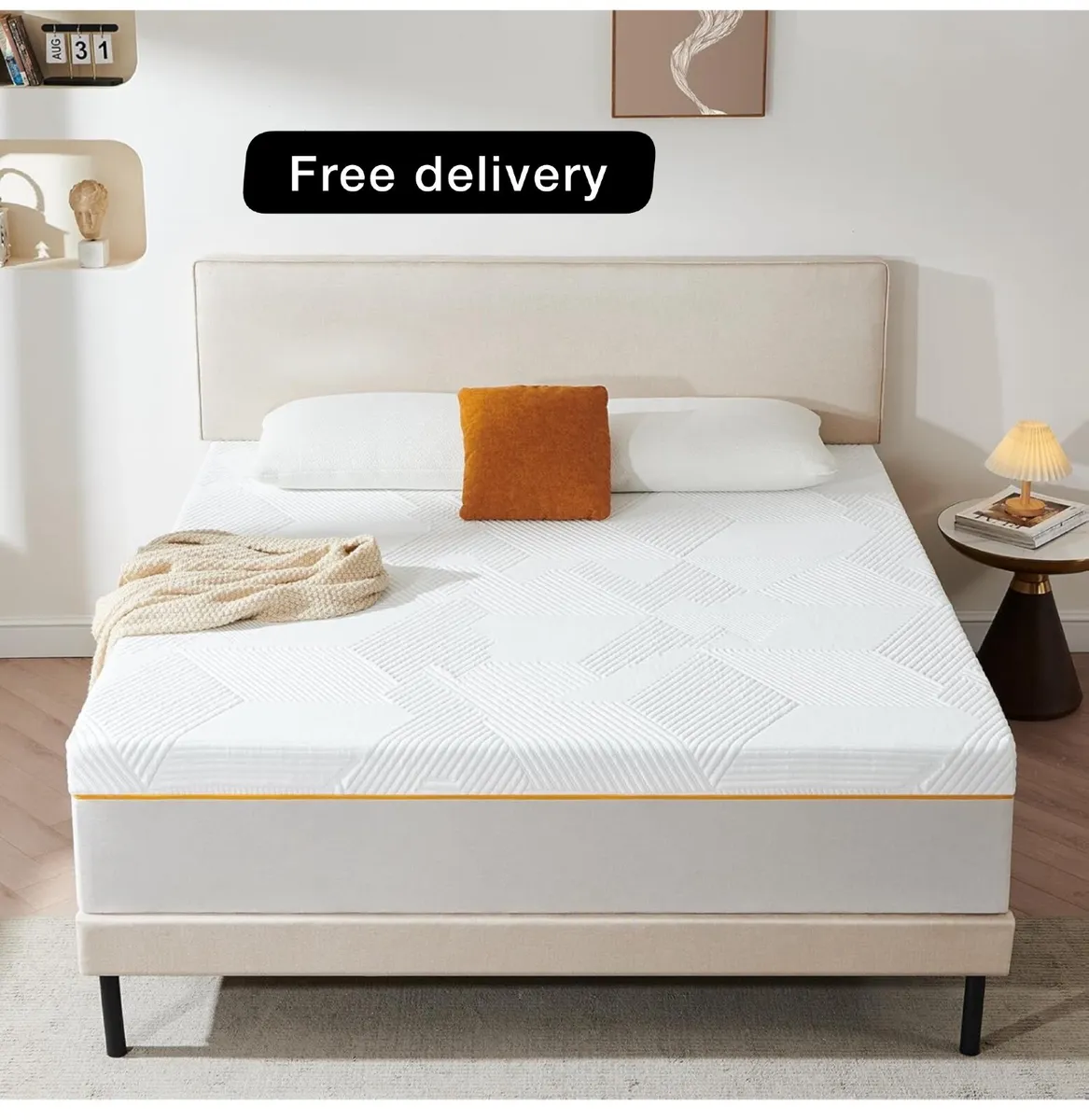 King mattresses, King Memory Foam Mattress, High-D - Image 1