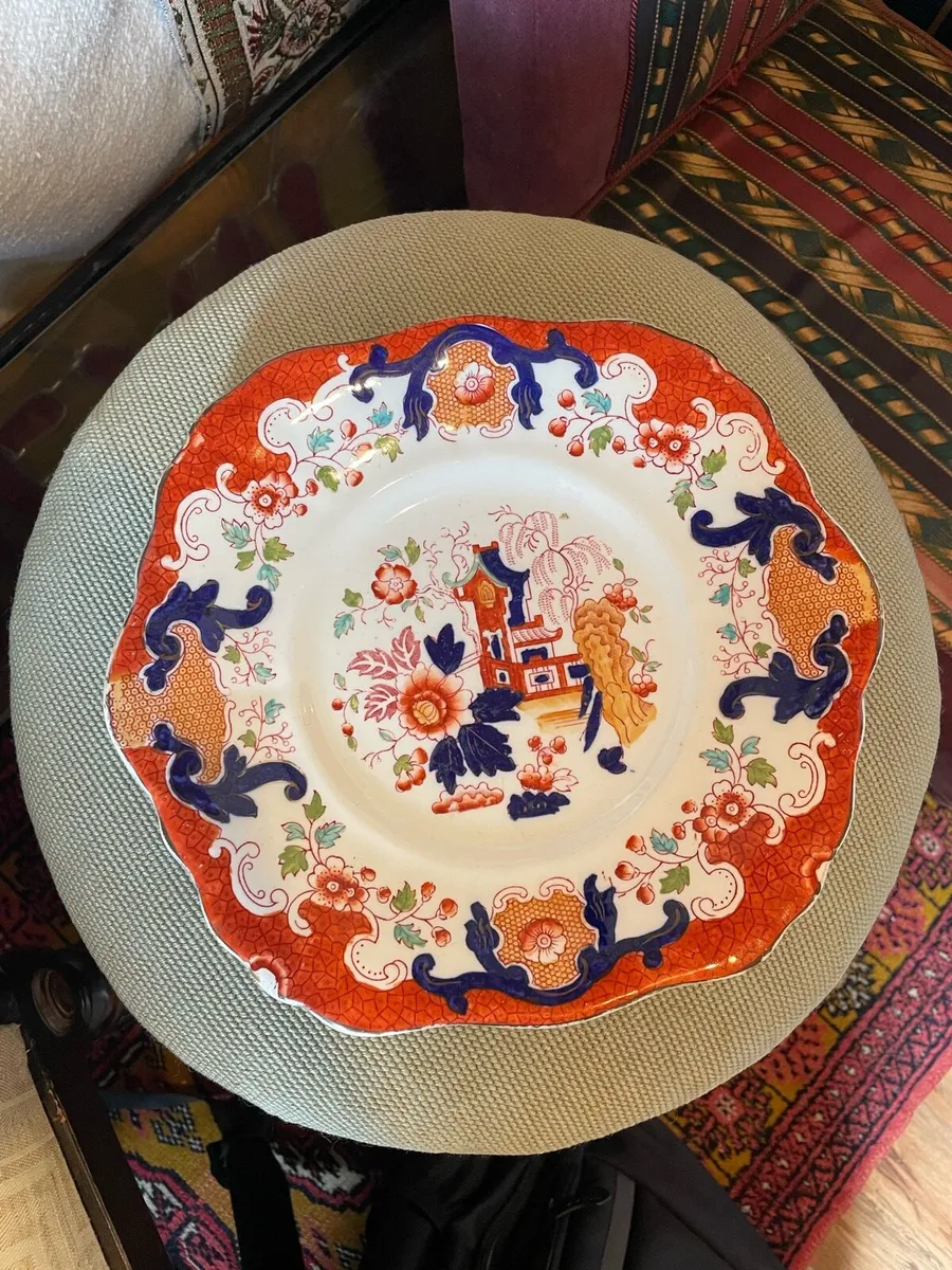 Antique Royal Stafford China ‘Pagoda’ Plate - Image 1
