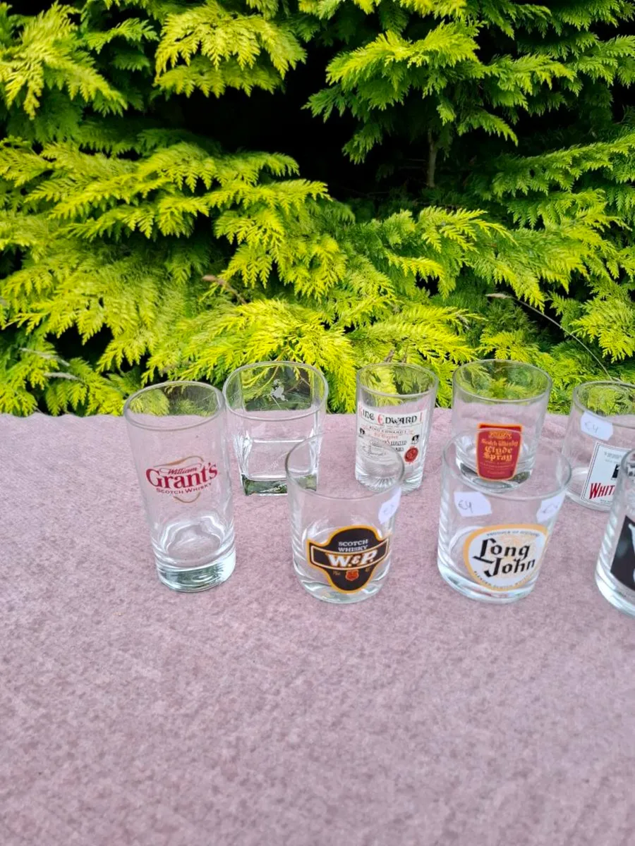 10 whiskey glasses - Image 2