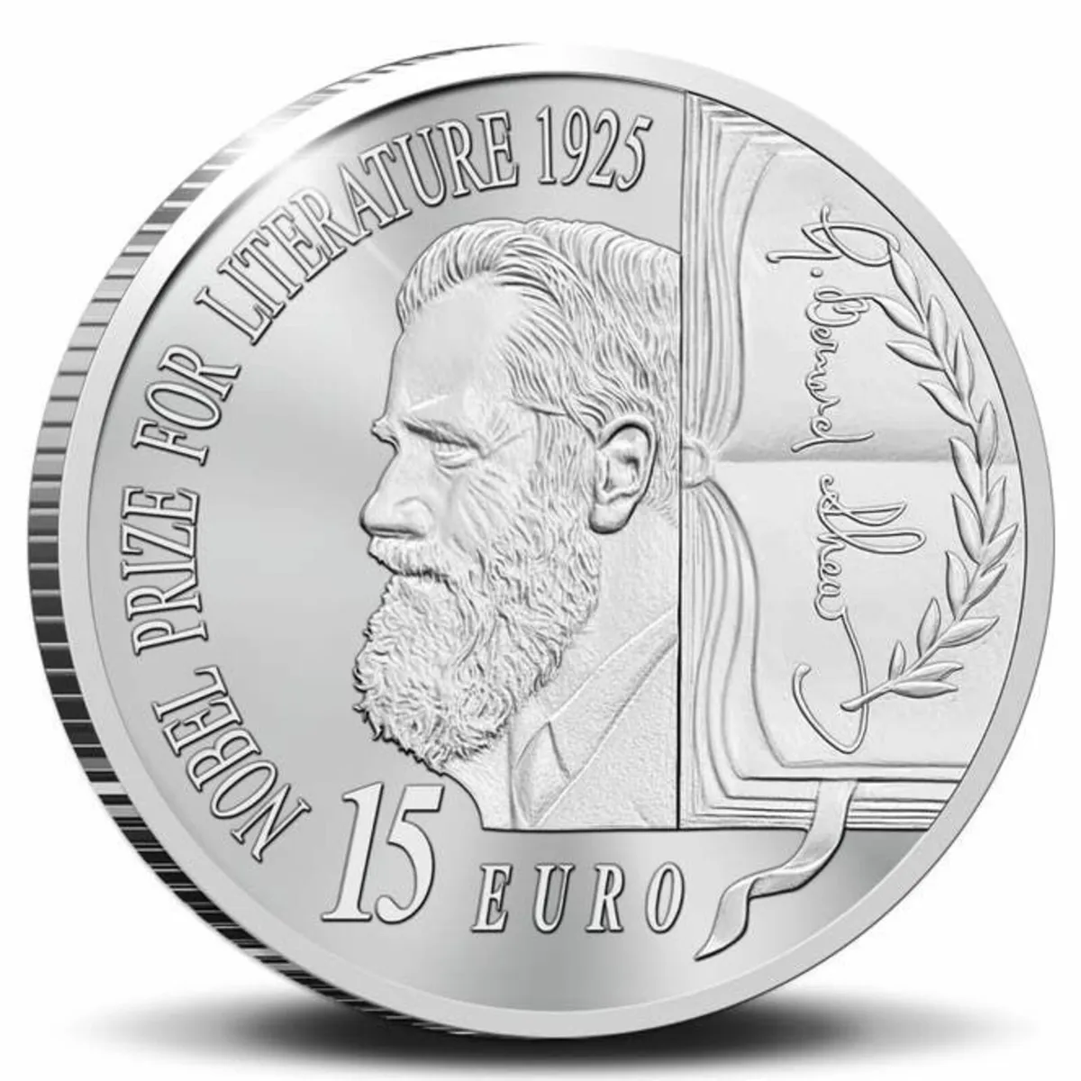 €15 Silver Proof Coin 2025- George Bernard Shaw - Image 4