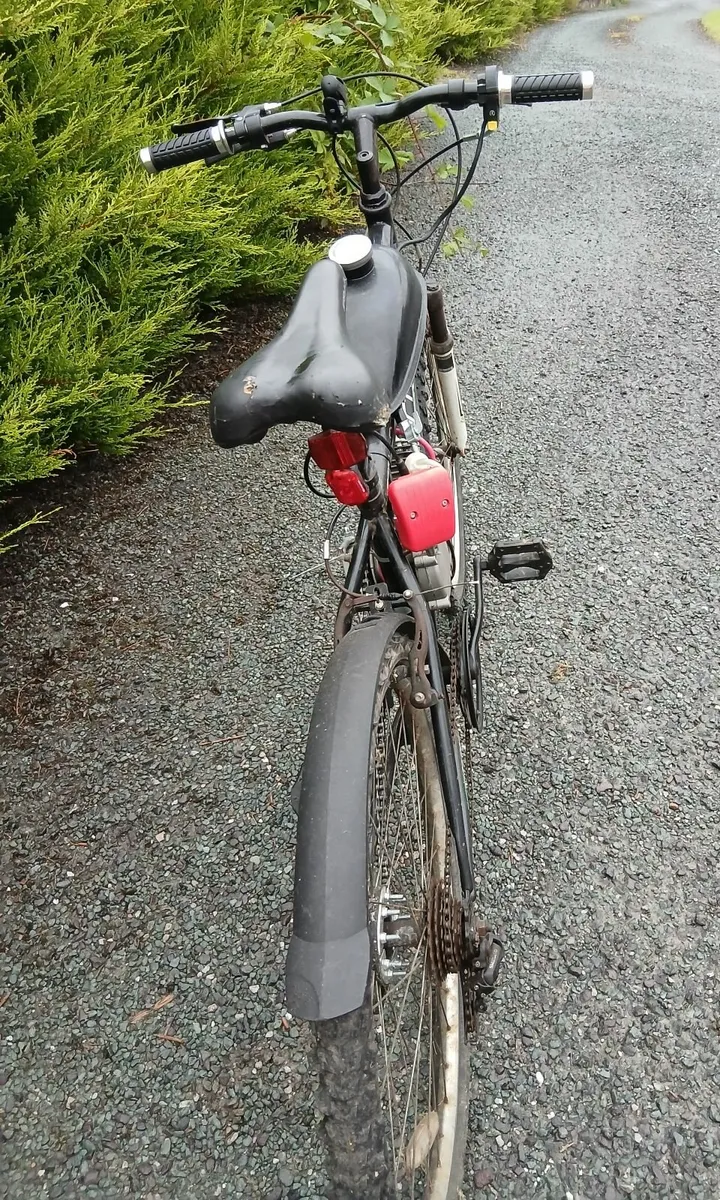 Bicycle with engine - Image 3
