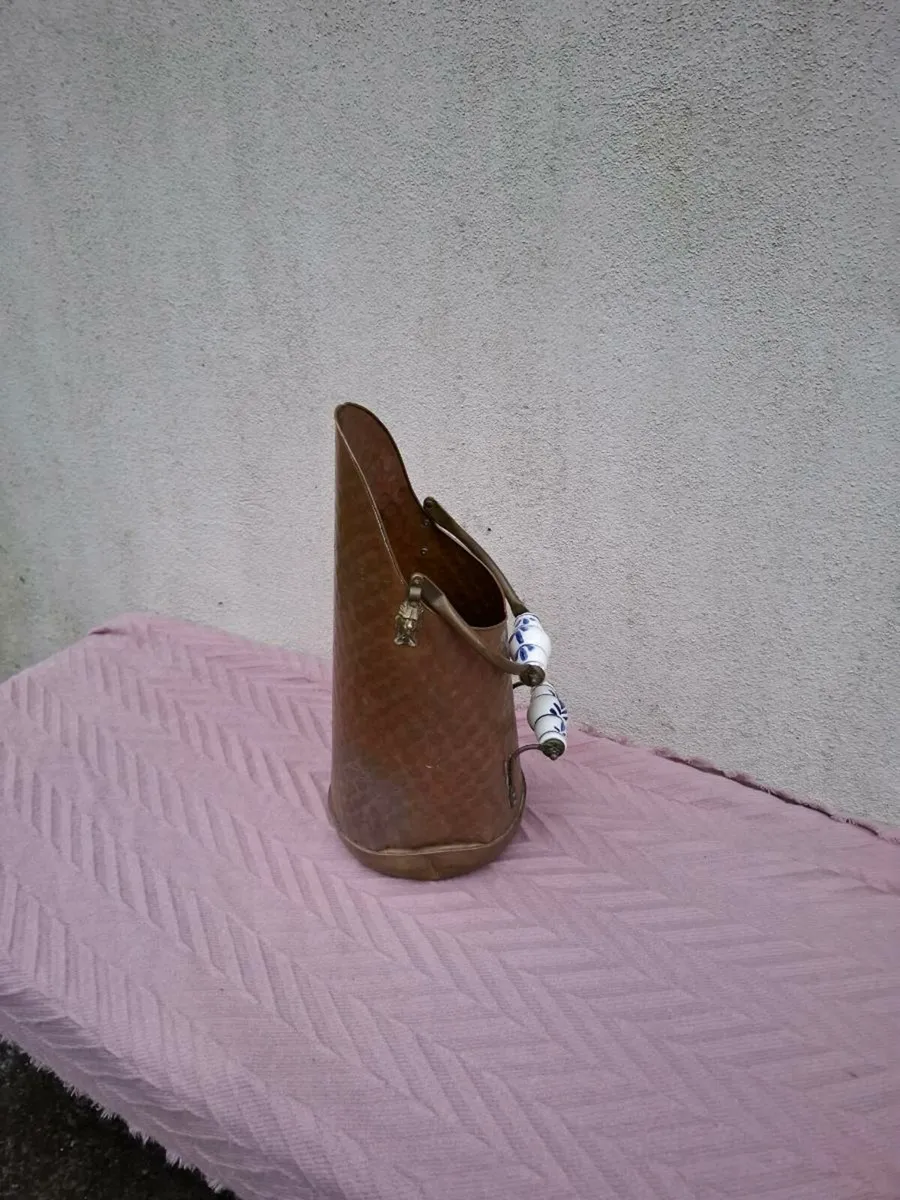 Copper coal bucket - Image 1