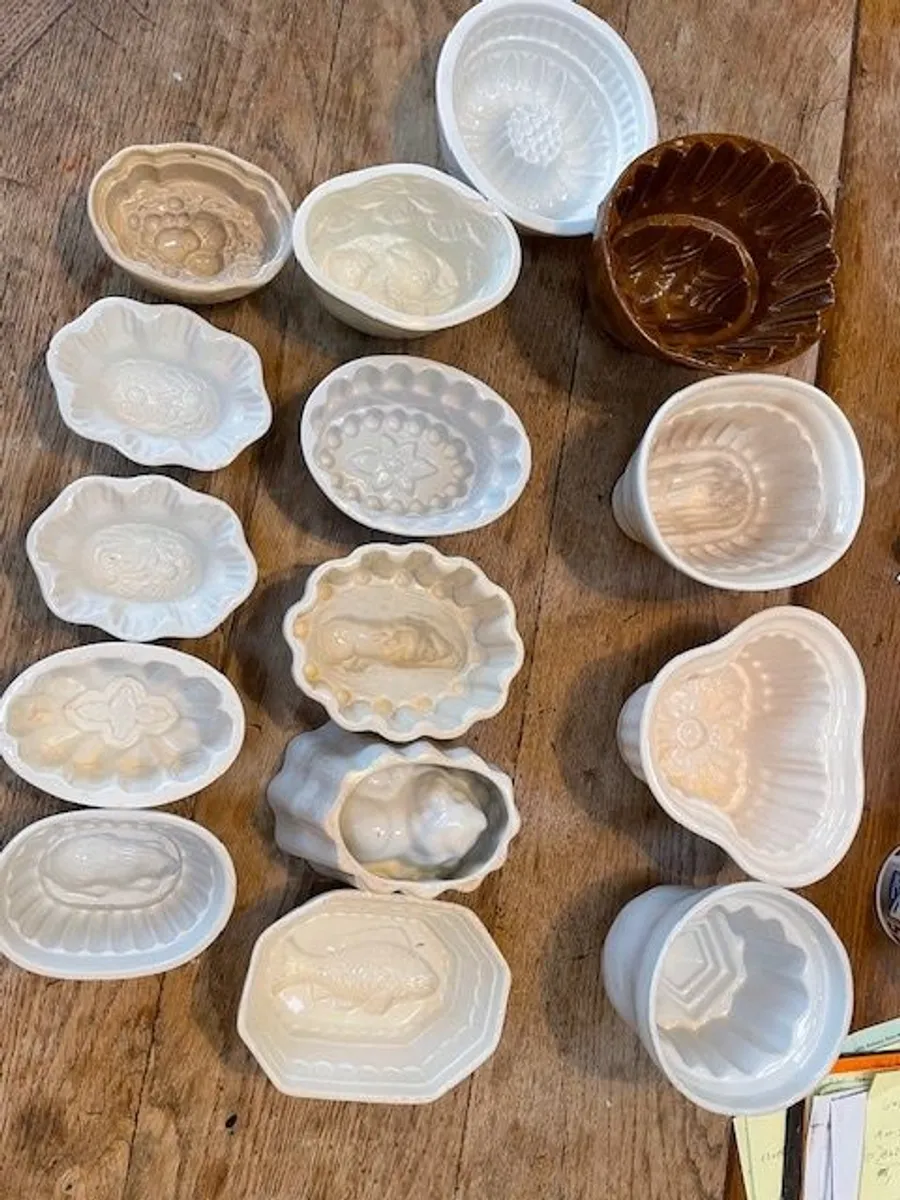 Antique Jelly Moulds - Image 1