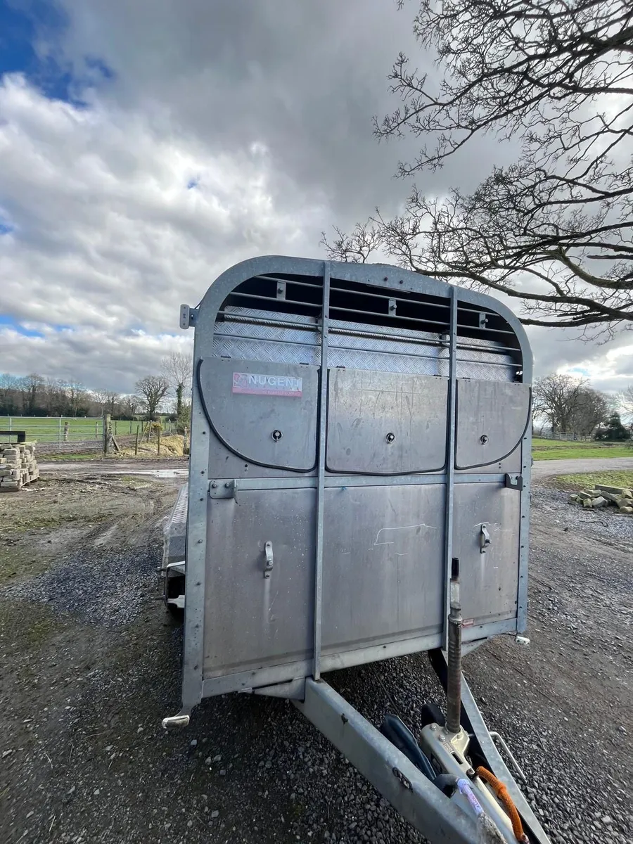 14ft nugent cattle trailer for sale - Image 1