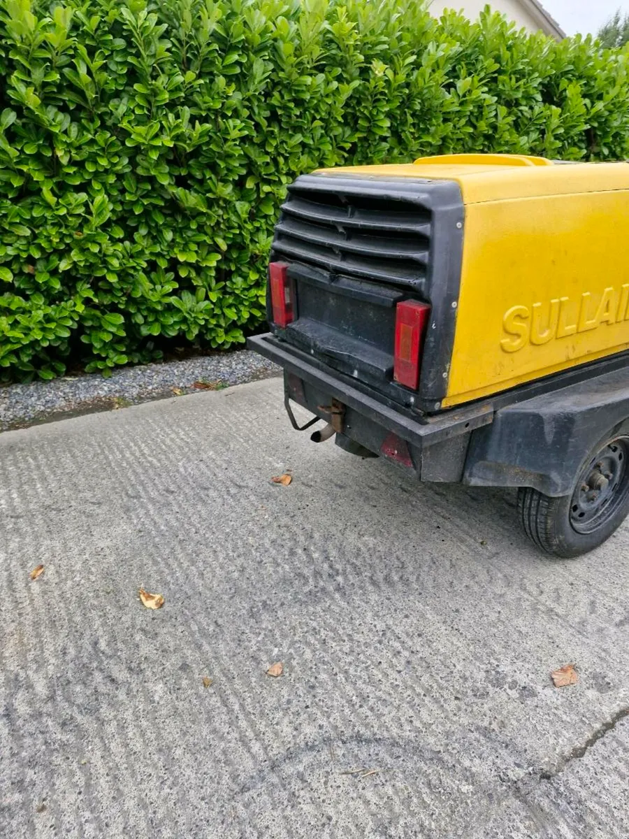 Sullair 110 cfm towable compressor. - Image 3