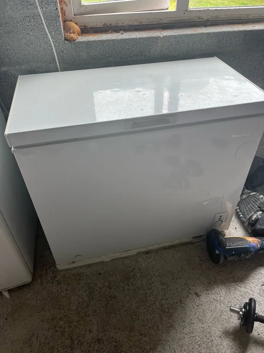 Double chest freezer