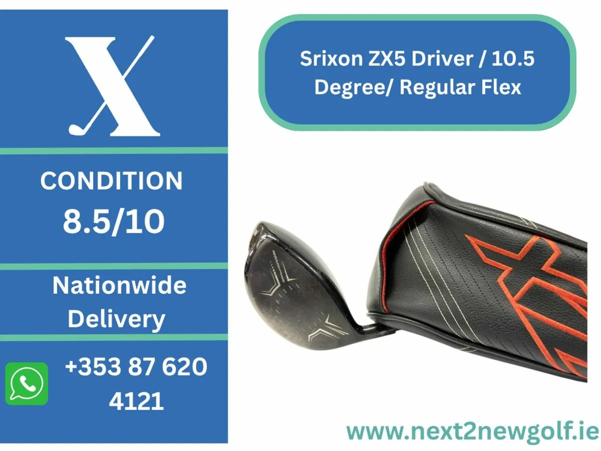 Srixon ZX5 Driver / Nationwide Delivery - Image 1