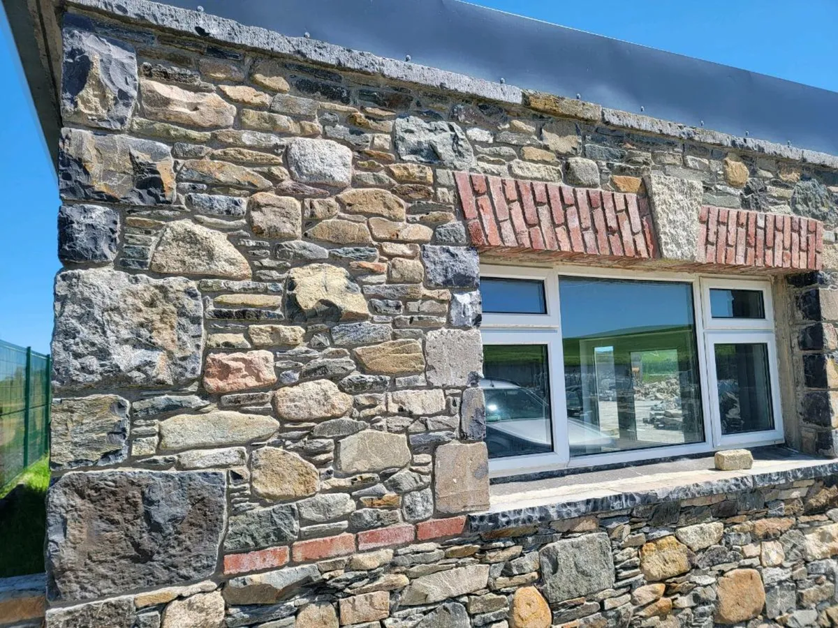 Old salvage building stone - Image 1