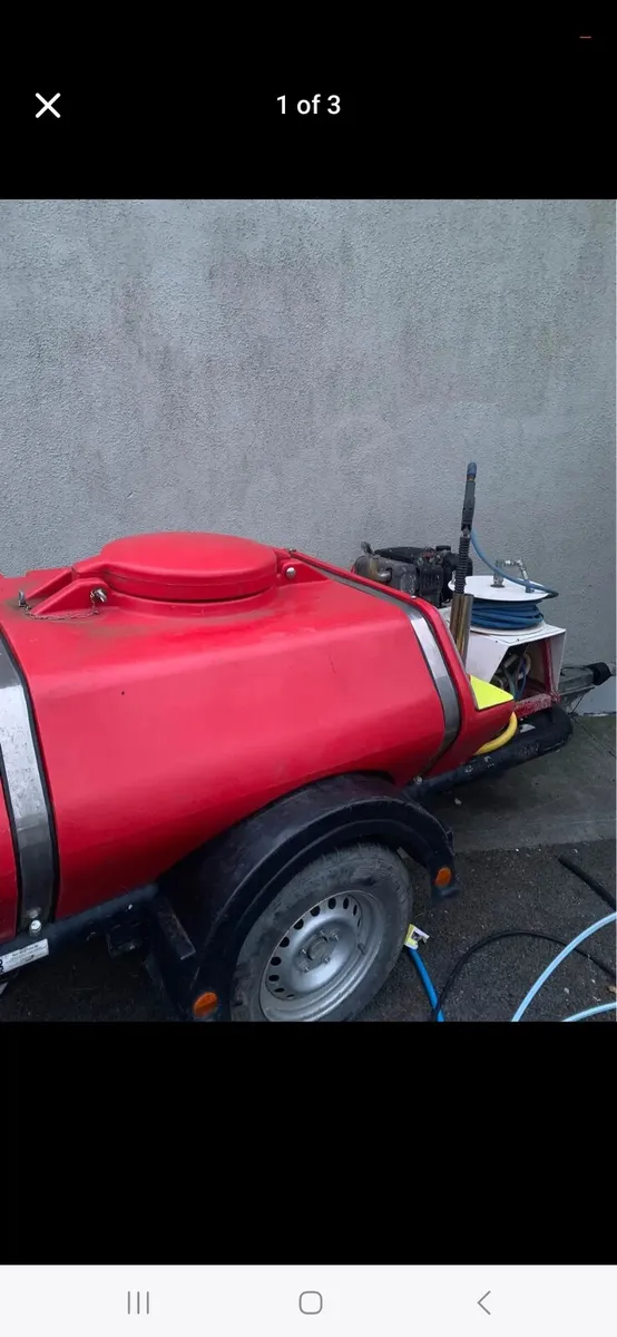 Brandon yanmar power washer bowser - Image 1